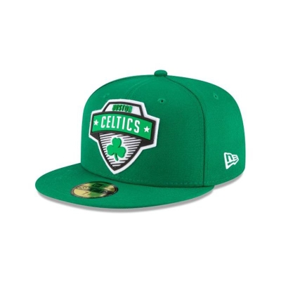 Boston Celtics Gorra | New Era NBA Tip Off Edition 59fifty Fitted Cap Mexico - Verdes
